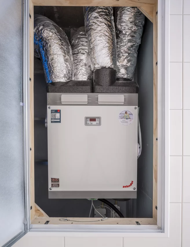 Ventilatie appartementencomplex
