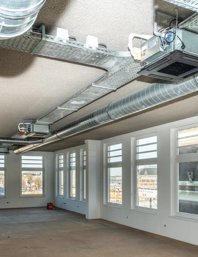 ventilatie kantoorruimte