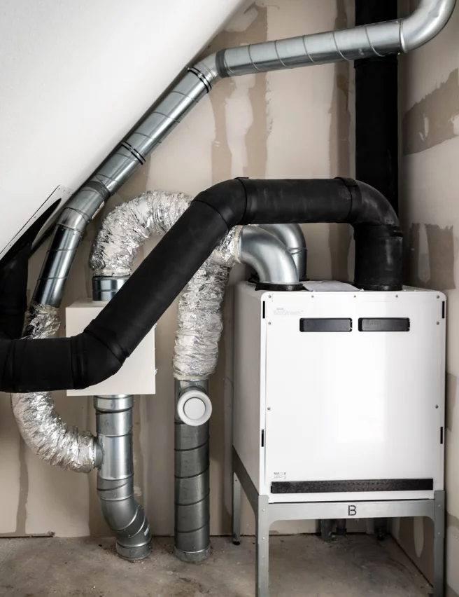 Ventilatiesysteem nieuwbouw