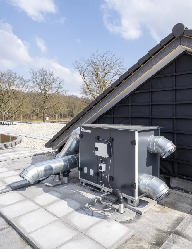 Ventilatie woongebouw