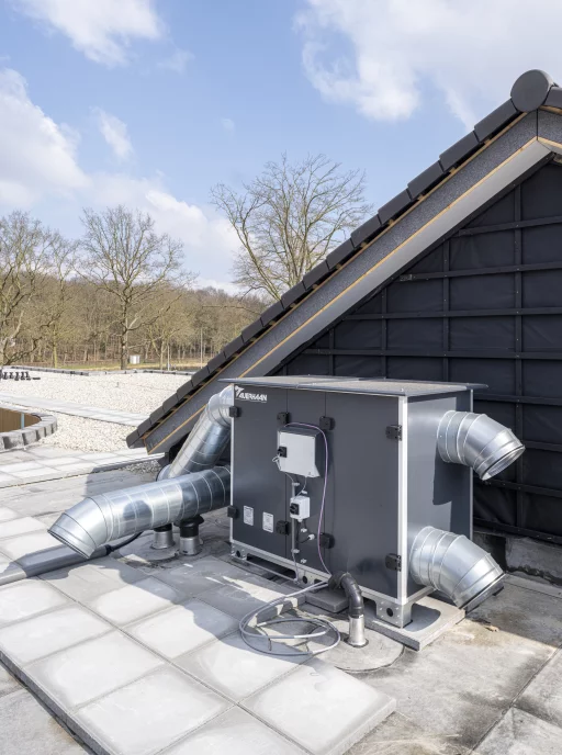 Ventilatie woongebouw